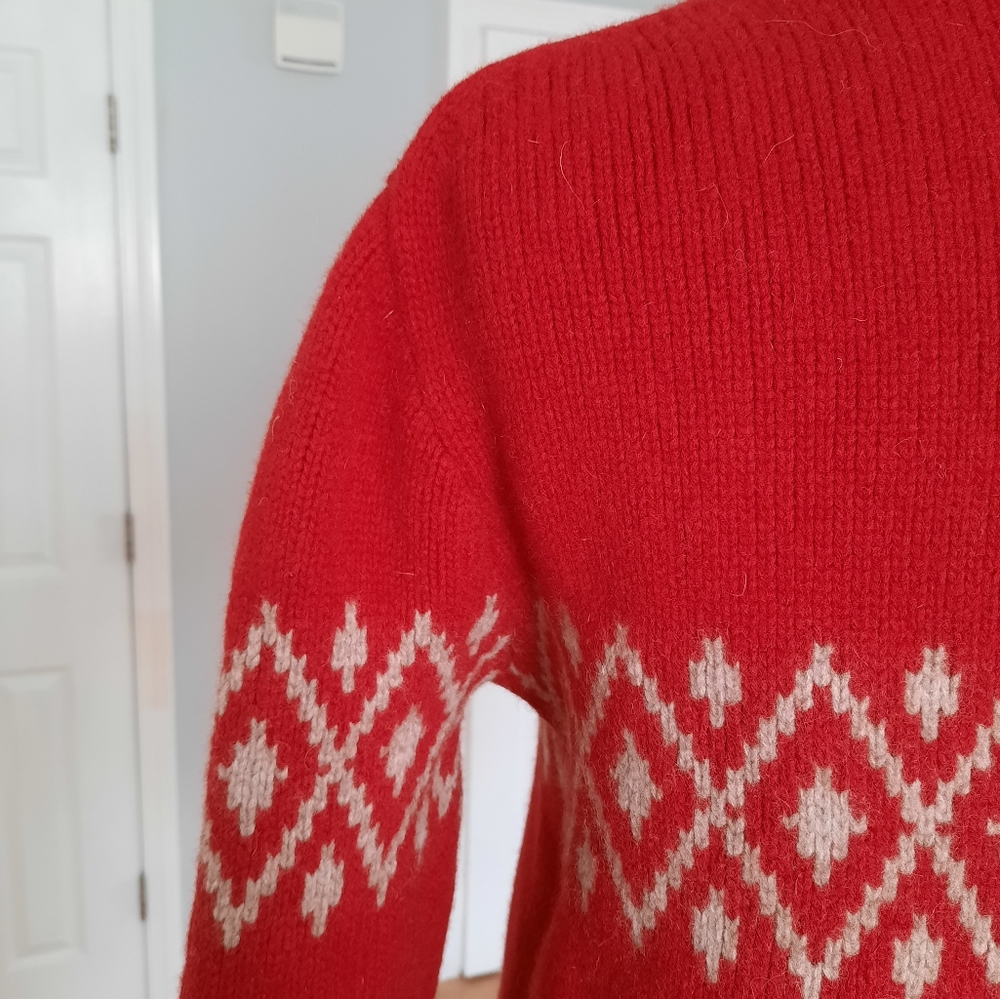 Vintage Gap half zip wool chunky sweater - Picture 3 of 10